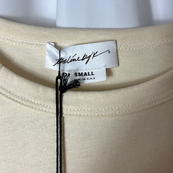 NWT The Line by K LOZA mini dress  in the color Vanilla Sz S - Picture 7 of 12